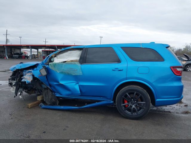 1C4SDJGJ0JC408192 Dodge Durango Srt Awd