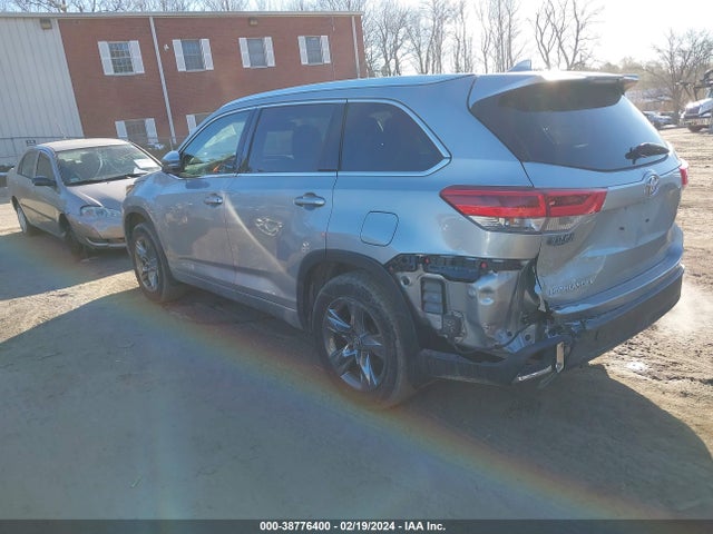 Toyota Highlander Limited Platinum 2017 5TDDZRFH5HS385945 Image 3