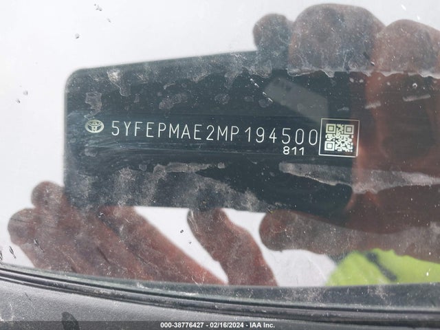 Toyota COROLLA LE 2021 5YFEPMAE2MP194500 Image 9