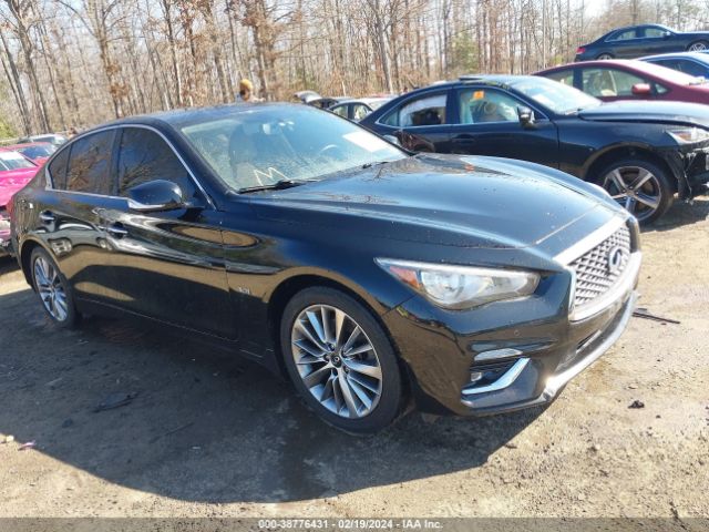 Auction sale of the 2019 Infiniti Q50 3.0t Luxe, vin: JN1EV7AR8KM557900, lot number: 38776431