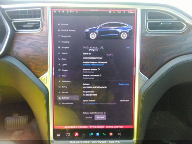 5YJXCBE24HF076023 Tesla Model X 100d/75d/90d