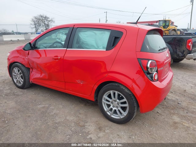 Chevrolet Sonic Lt Auto 2014 1G1JC6SB7E4228597 Image 3