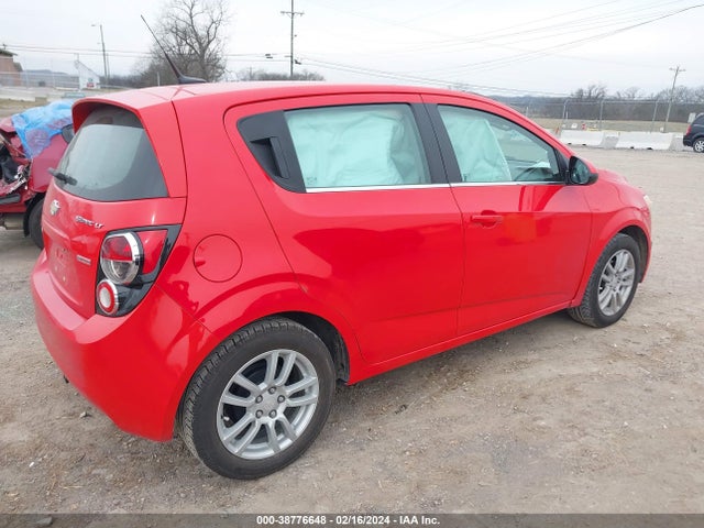 Chevrolet Sonic Lt Auto 2014 1G1JC6SB7E4228597 Image 4