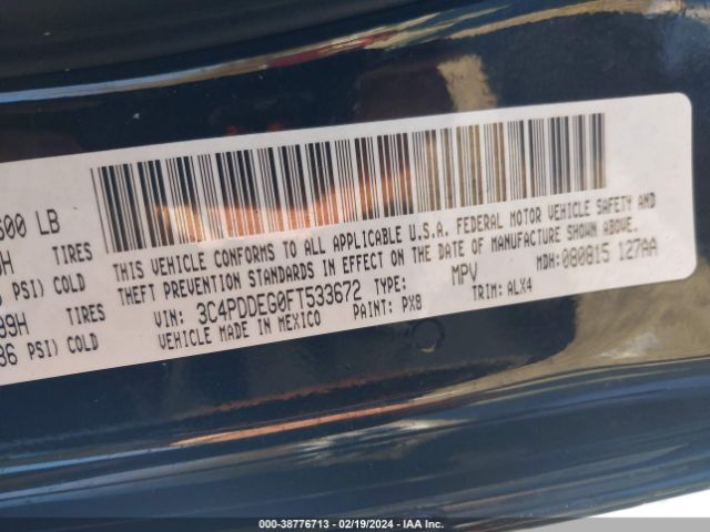 3C4PDDEG0FT533672 Dodge Journey R/t