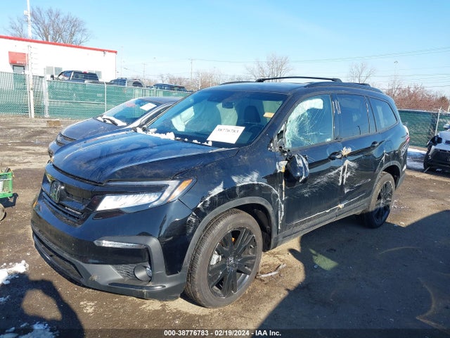 5FNYF6H78NB058274 Honda Pilot Awd Black Edition