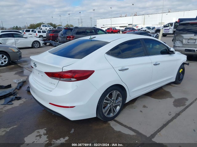 Hyundai Elantra Limited 2017 5NPD84LF6HH056668 Image 4