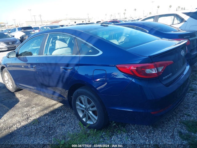 2017 HYUNDAI SONATA SE VIN: 5NPE24AFXHH505164
