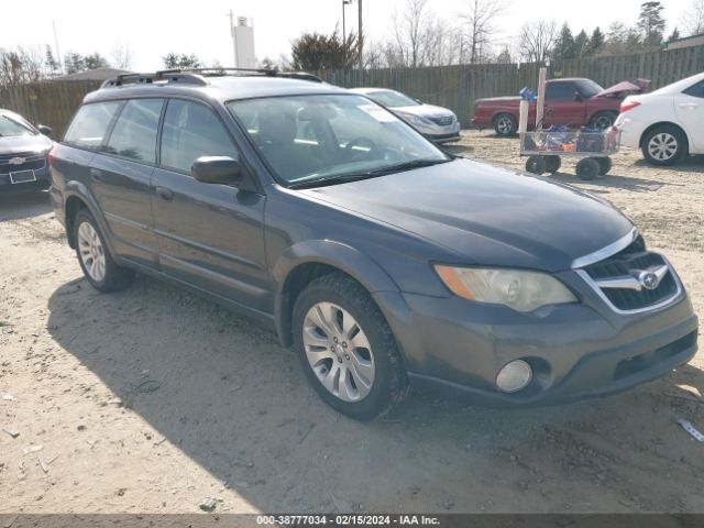 Auction sale of the 2008 Subaru Outback 2.5i/2.5i L.l. Bean Edition, vin: 4S4BP61C487354523, lot number: 38777034