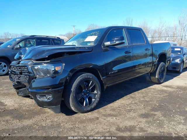 1C6RRFFG8RN186320 RAM 1500 Big Horn  4x4 5'7 Box