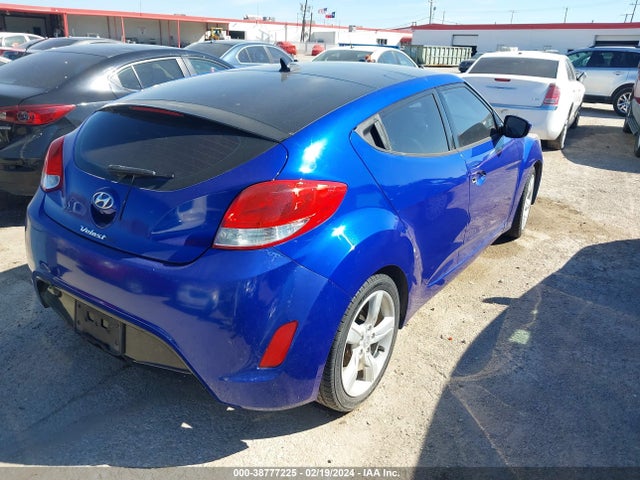 2014 HYUNDAI VELOSTER BASE W/BLACK VIN: KMHTC6AD8EU200130