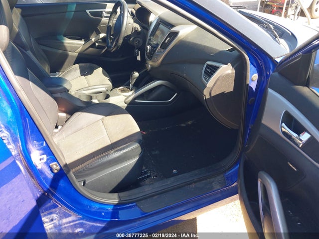 2014 HYUNDAI VELOSTER BASE W/BLACK VIN: KMHTC6AD8EU200130