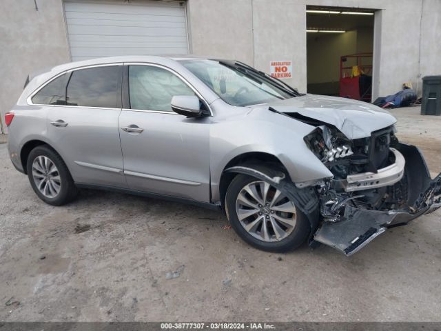 5FRYD4H45GB060923 Acura Mdx Technology   Acurawatch Plus Packages/technology Package