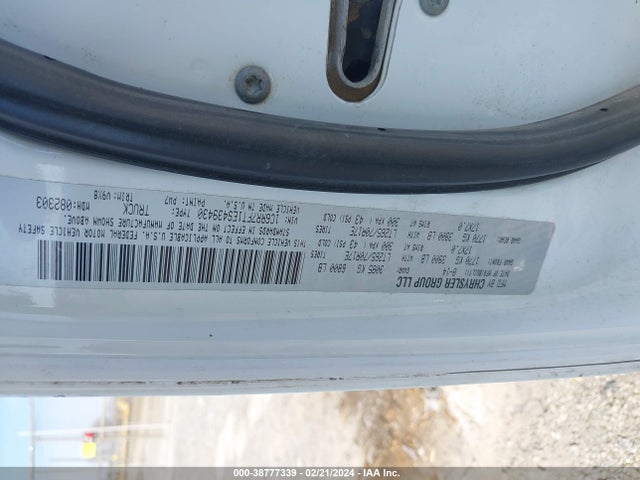 RAM 1500 Tradesman 2014 1C6RR7FT1ES439430 Image 9
