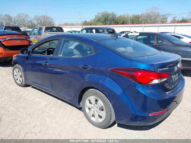 2016 HYUNDAI ELANTRA SE VIN: 5NPDH4AE8GH755602