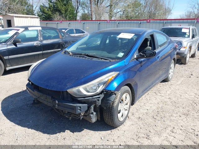 2016 HYUNDAI ELANTRA SE VIN: 5NPDH4AE8GH755602