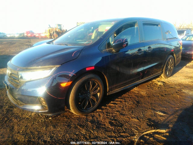 Honda Odyssey Ex-l 2021 5FNRL6H75MB025082 Image 2