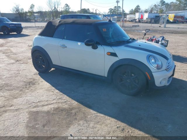 Auction sale of the 2013 Mini Convertible Cooper, vin: WMWZN3C58DT568239, lot number: 38777454