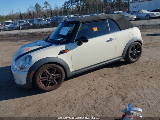 2013 MINI CONVERTIBLE WMWZN3C58DT568239 Photo 1