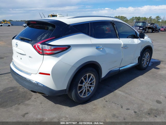 Nissan MURANO SL 2017 5N1AZ2MG8HN130437 Image 4