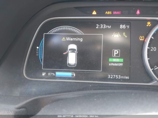 1N4BZ1CP9KC308921 Nissan Leaf Sv Plus