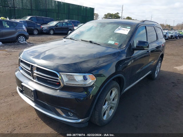 2015 DODGE DURANGO LIMITED VIN: 1C4RDJDG9FC690184