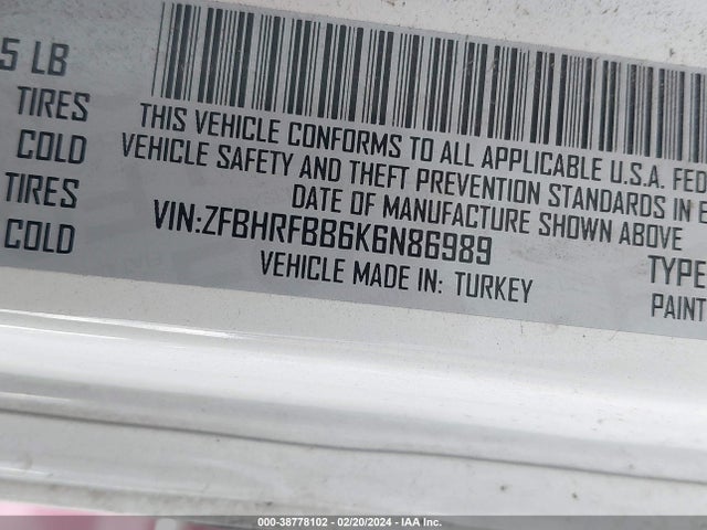 RAM Promaster City Tradesman Slt 2019 ZFBHRFBB6K6N86989 Image 9