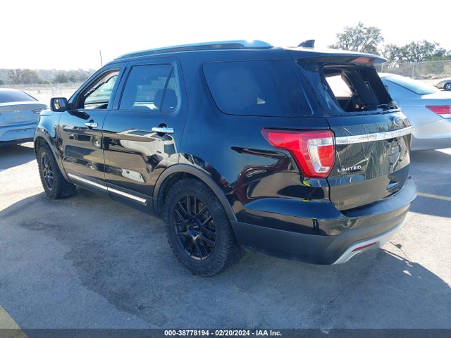 Ford Explorer Limited 2017 1FM5K7F89HGC38398 Image 3