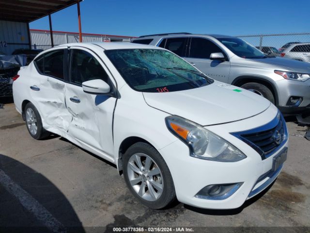 Auction sale of the 2015 Nissan Versa 1.6 Sl, vin: 3N1CN7AP7FL825020, lot number: 38778365