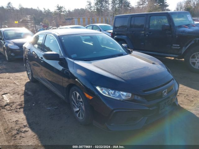 2018 Honda Civic Lx მანქანა იყიდება აუქციონზე, vin: SHHFK7H23JU409002, აუქციონის ნომერი: 38778681