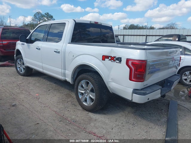 Ford F-150 Platinum 2015 1FTEW1EF9FFA08627 Image 3