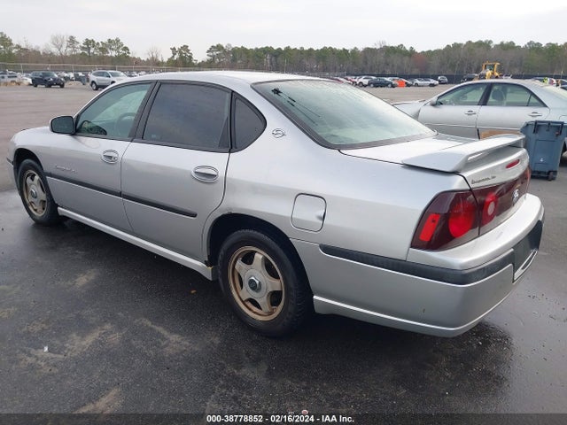 2002 CHEVROLET IMPALA LS VIN: 2G1WH55K629212154