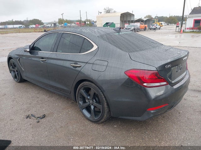 Genesis G70 2.0t Rwd 2020 KMTG44LA7LU045451 Image 3
