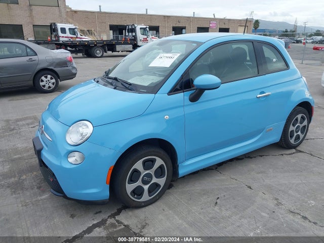 2015 FIAT 500E 3C3CFFGE5FT570267 Photo 1