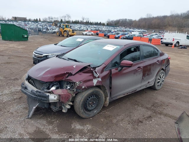 Honda Civic Lx 2015 19XFB2F56FE089396 Image 2