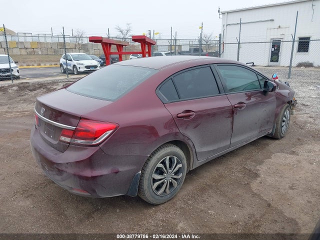 Honda Civic Lx 2015 19XFB2F56FE089396 Image 4