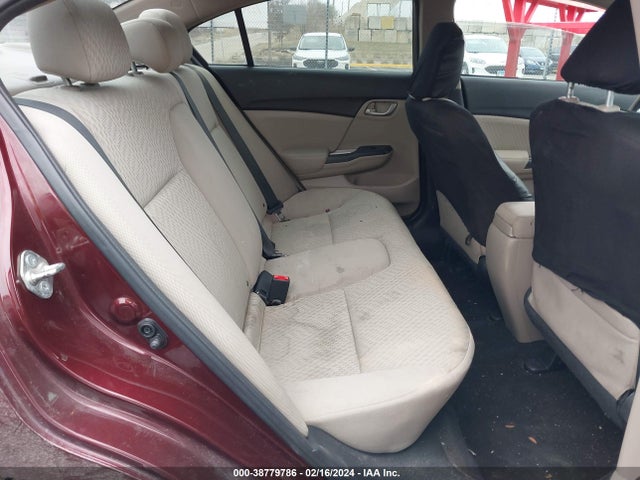 Honda Civic Lx 2015 19XFB2F56FE089396 Image 8