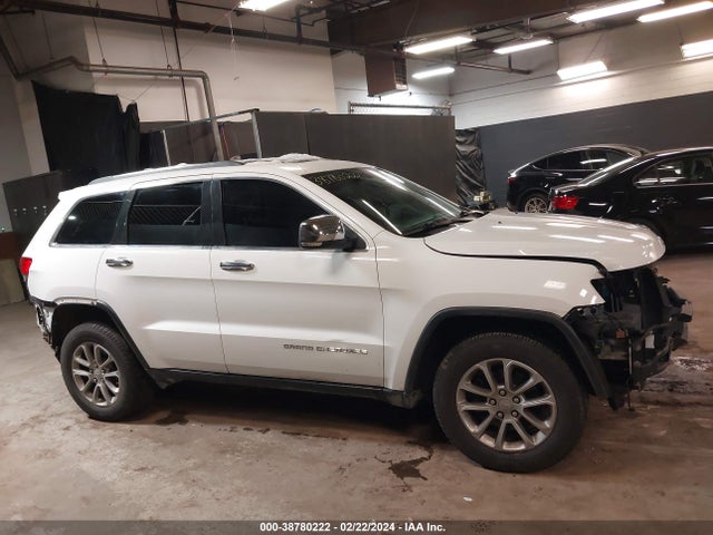 2016 JEEP GRAND CHEROKEE LIMITED VIN: 1C4RJFBG2GC490886