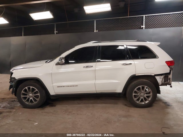 2016 JEEP GRAND CHEROKEE LIMITED VIN: 1C4RJFBG2GC490886