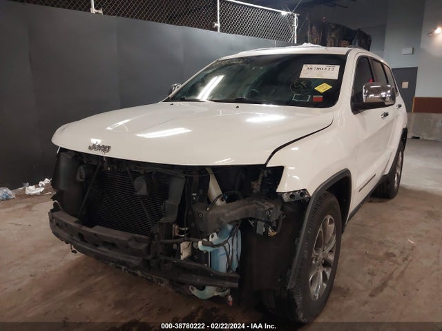 2016 JEEP GRAND CHEROKEE LIMITED VIN: 1C4RJFBG2GC490886