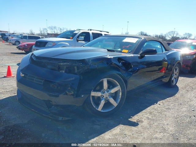 Chevrolet Camaro 1lt 2014 2G1FB3D31E9150053 Image 2
