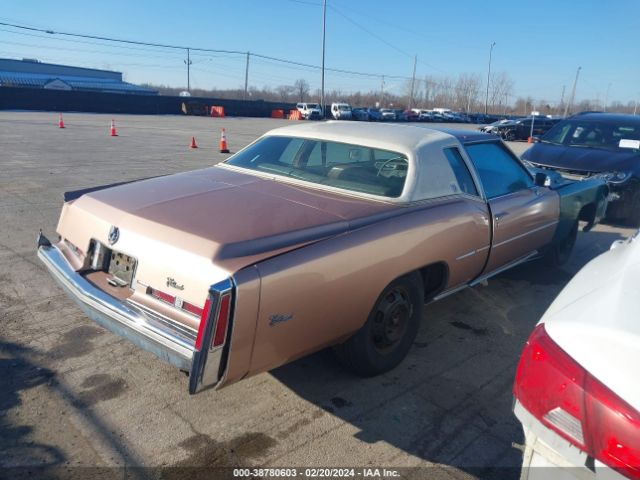 1975 CADI ELDORADO HARDTOP 6L47S5Q407538     Photo 3