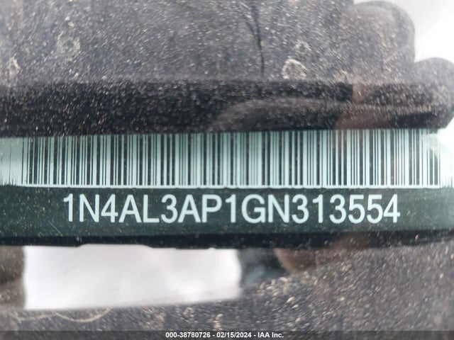 2016 NISSAN ALTIMA VIN: 1N4AL3AP1GN313554