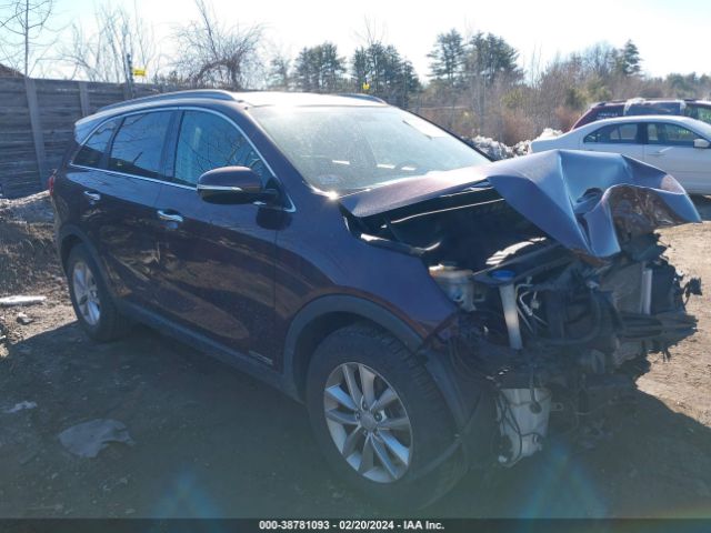 2016 Kia Sorento 3.3l Lx მანქანა იყიდება აუქციონზე, vin: 5XYPGDA54GG133389, აუქციონის ნომერი: 38781093