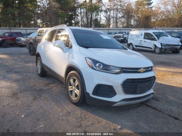 Auction sale of the 2020 Chevrolet Trax Fwd Lt, vin: 3GNCJLSB7LL227016, lot number: 38781147