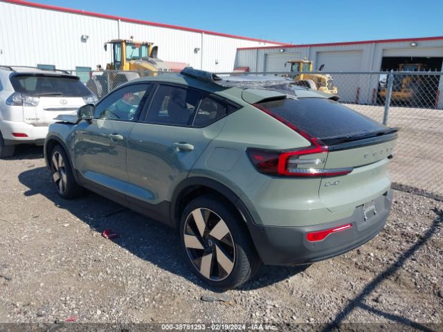 2023 VOLVO C40 RECHARGE PURE ELECTRIC YV4ED3GM9P2051237 Photo 2