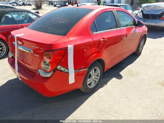 Chevrolet Sonic Lt Auto 2014 1G1JC5SB1E4132944 Image 4
