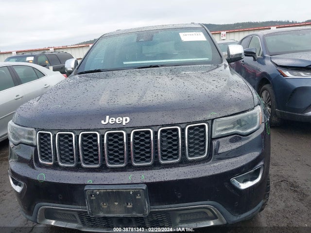 2018 JEEP GRAND CHEROKEE LIMITED 4X4 VIN: 1C4RJFBG8JC350199