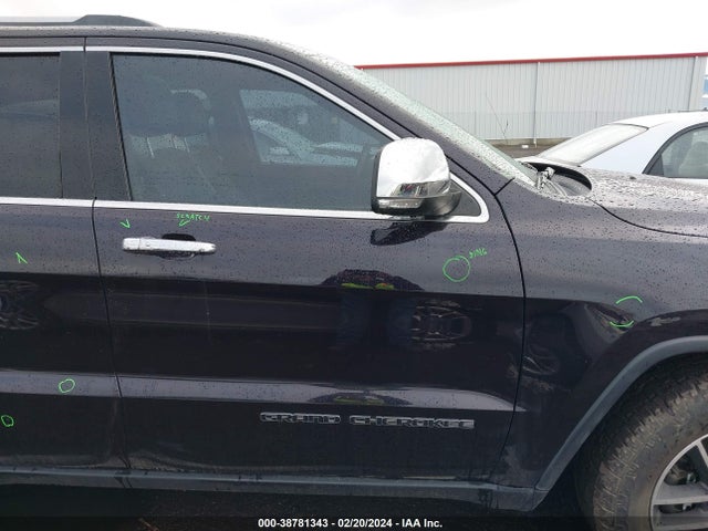 2018 JEEP GRAND CHEROKEE LIMITED 4X4 VIN: 1C4RJFBG8JC350199