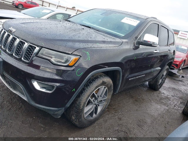 2018 JEEP GRAND CHEROKEE LIMITED 4X4 VIN: 1C4RJFBG8JC350199