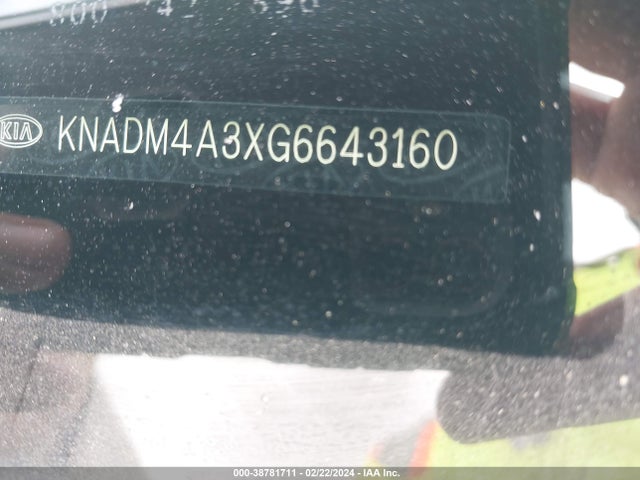 KIA RIO LX 2016 KNADM4A3XG6643160 Image 9